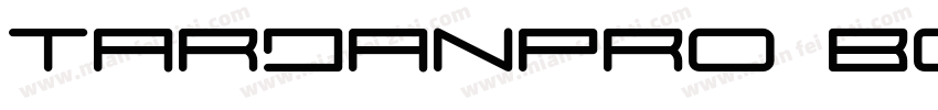 tarjanpro bold字体转换
